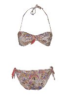 Bikini stampa paisley multicolor