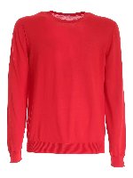 Maglia girocollo rossa