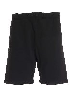 Bermuda neri con patch logo