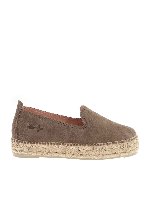 Espadrillas marroni in suede