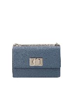Borsa mini crossbody 1927 azzurra