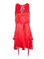 Vestito mini color corallo