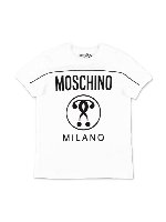 T-shirt Double Question bianca