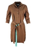 Abito chemisier marrone