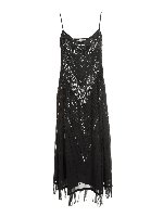 Abito pailettes nero