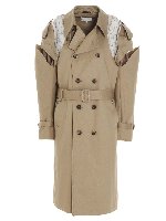 Trench destrutturato beige