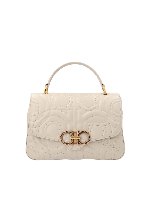 Borsa Gancini Matelasse color Peonia