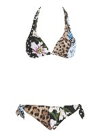 Bikini patchwork multicolor