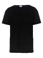 T-shirt in lino nera