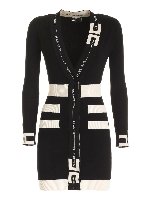 Abito in misto viscosa bicolore