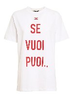 T-shirt con stampa citazione