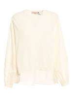 Maglioncino girocollo a costine