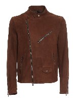 Giacca in pelle dagnello