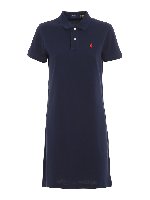 Abito  con logo ricamato