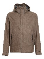 Giacca in lino spalmato