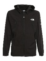 Giacca con cappuccio e ricamo logo