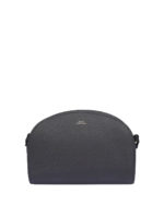 Borsa Demi-lune in saffiano