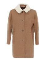 Manteau Court - Beige Fonce