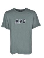 T-shirt stampa APC verde