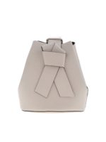 Borsa Musubi bucket bianca e nera