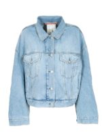 Giubbino denim azzurro