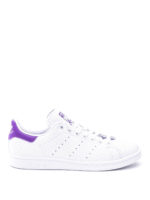 Sneakers Stan Smith bianche e viola