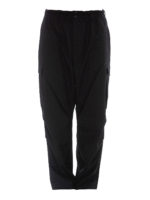 Pantaloni cargo in misto lana