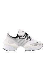 Sneakers Ren bianche in pelle e tessuto