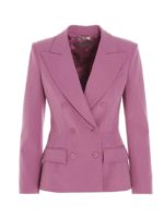 Blazer doppiopetto viola