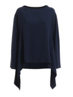 Blusa in cady asimmetrica