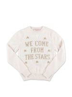 Maglione We Come From The Stars bianca