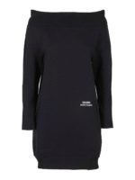 Abito a felpa con stampa logo