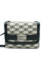 Borsa in tela con stampa logo