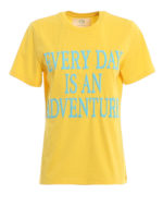 T-shirt gialla Every Day Is An Adventure