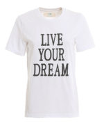 T-shirt bianca Live Your Dream