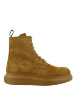 Stivaletti in pelle scamosciata