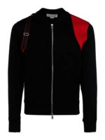 Bomber con banda logo