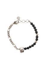 Bracciale con perle e catena