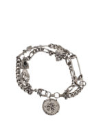 Bracciale con catena a doppio giro