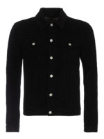 Giacca in denim con bottoni argentati