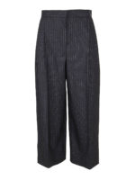 Culottes crop a righe