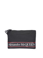 Clutch con logo stampato