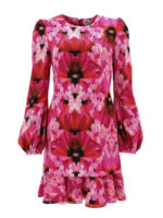 Abito in seta stampa Exotic Floral