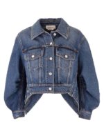 Giacca volume in jeans blu