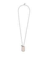 Collana con targhetta logo