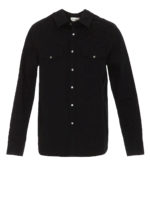 Camicia denim con ricamo Dragon