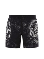 Boxer da mare con stampa graffiti