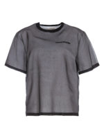 T-shirt in cotone e seta