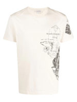 T-shirt in cotone con disegni