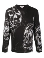 T-shirt Skull a maniche lunghe